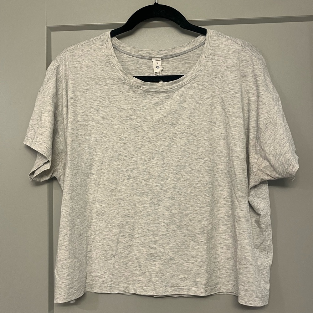 Lululemon Athletica Light Gray Tee
